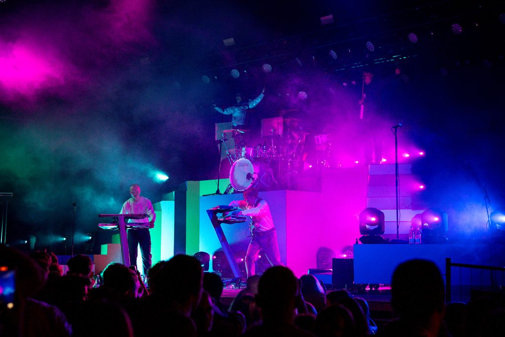 Professionelt taget foto af koncert