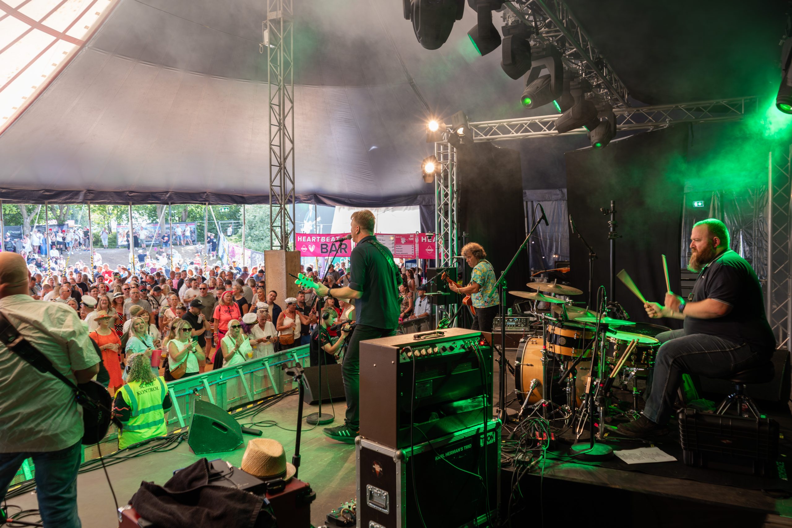 Karl Hermans Trio referencebillede fra Vig Festival