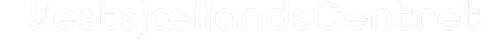 vestsjællandscentret logo hvid