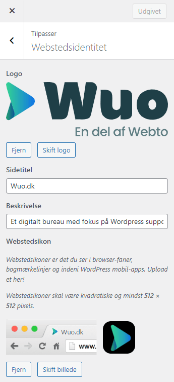 Webstedsidentitet