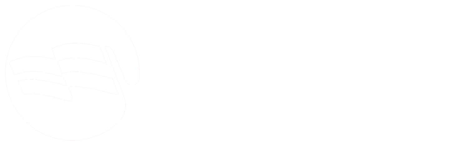 Flagshoppen logo hvid