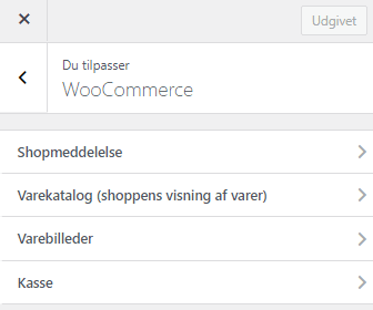 tilpas WooCommerce